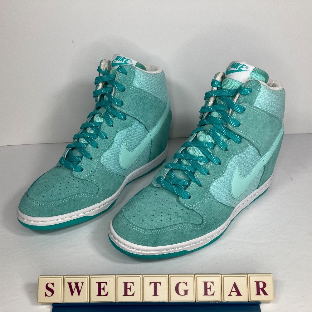 Nike Wmns Dunk Sky Hi Essential 'Artisan Teal' - Picture 4 of 11